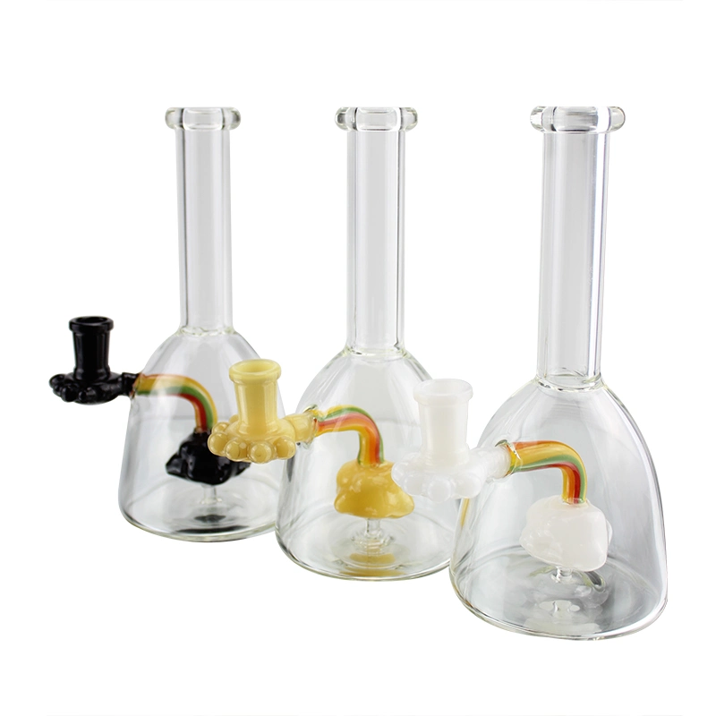 14mm Joint High Borosilicate Glass Beaker Base Glass Smoking Pipes DAB Rig