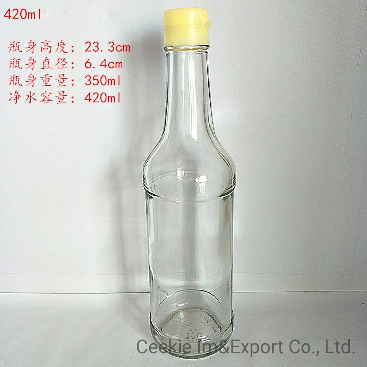 Spice Bottle Sauce Glass Bottle Sesame Oil Glass Bottle Vinegar Glass Bottle