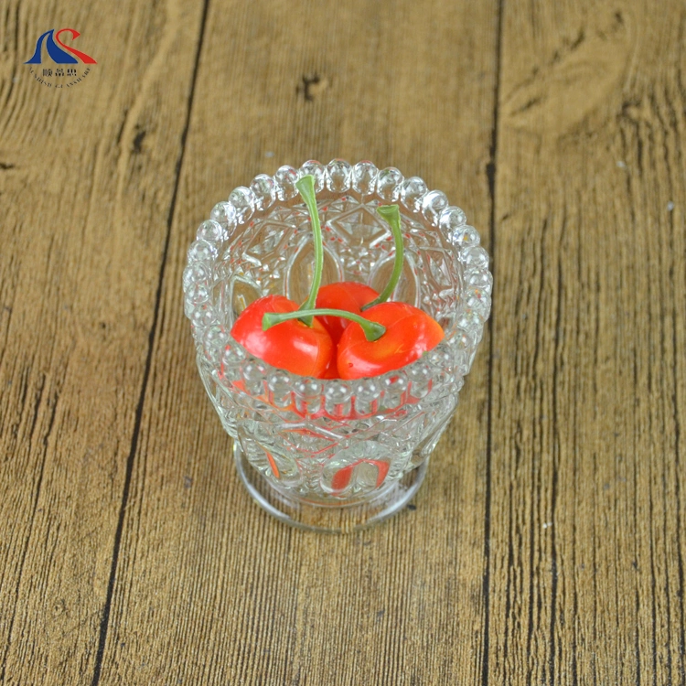 Diamond Drinking Glassware Set Handless Borosilicate Pyrex Glass Cup of Tea Sets