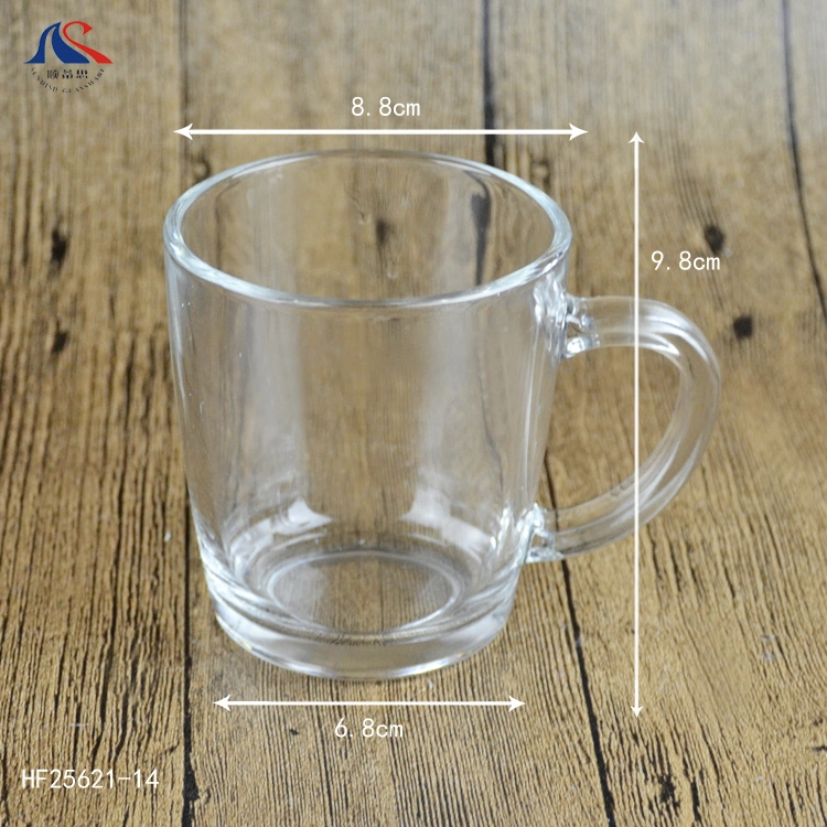 14oz 400ml Hotel Dinnerware Juice Cup Coffee Mug with Handle Drinking Glass