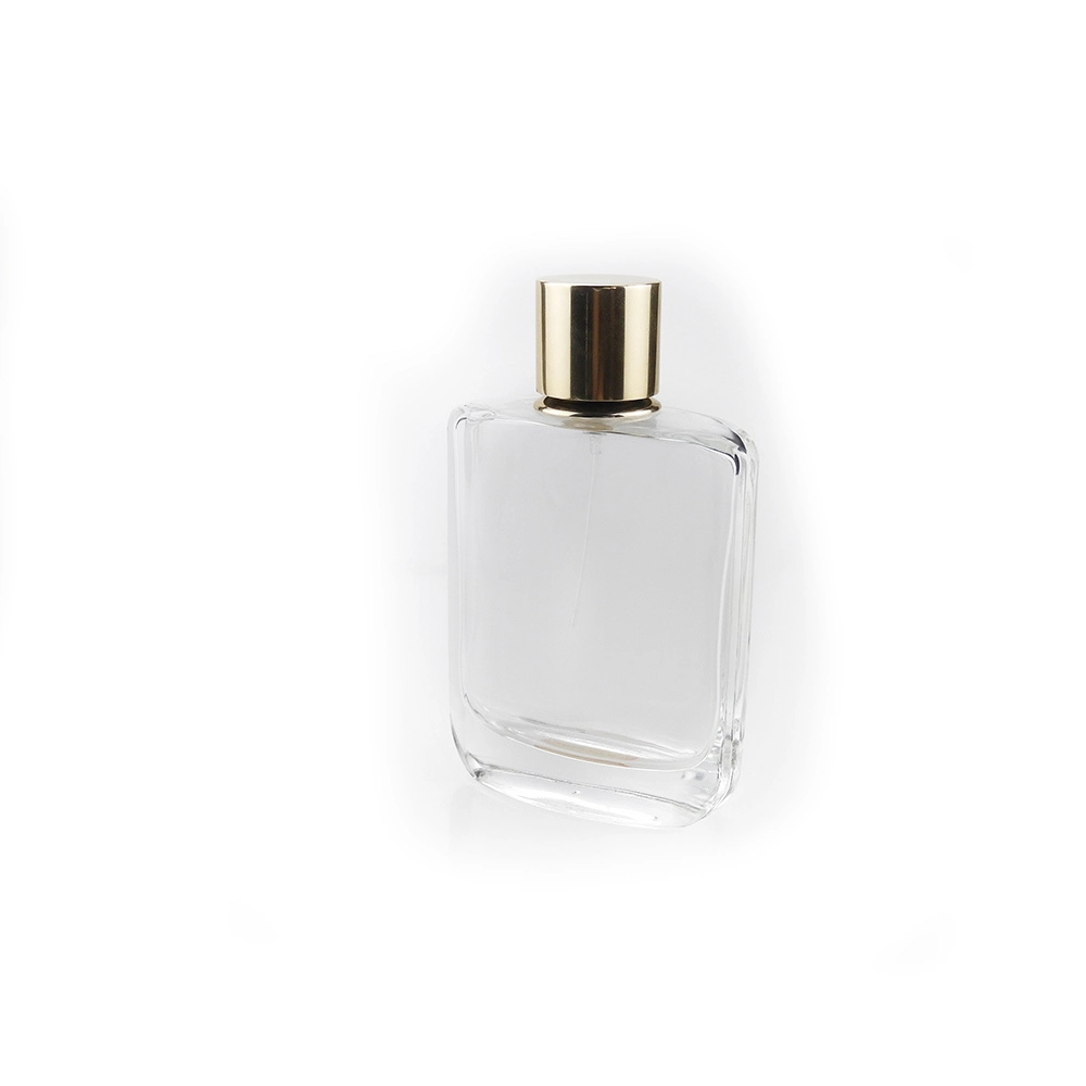 Hot Plain Glass Perfume Bottles 30ml Perfume Glass Bottle Parfum Bottle with Gold Cap