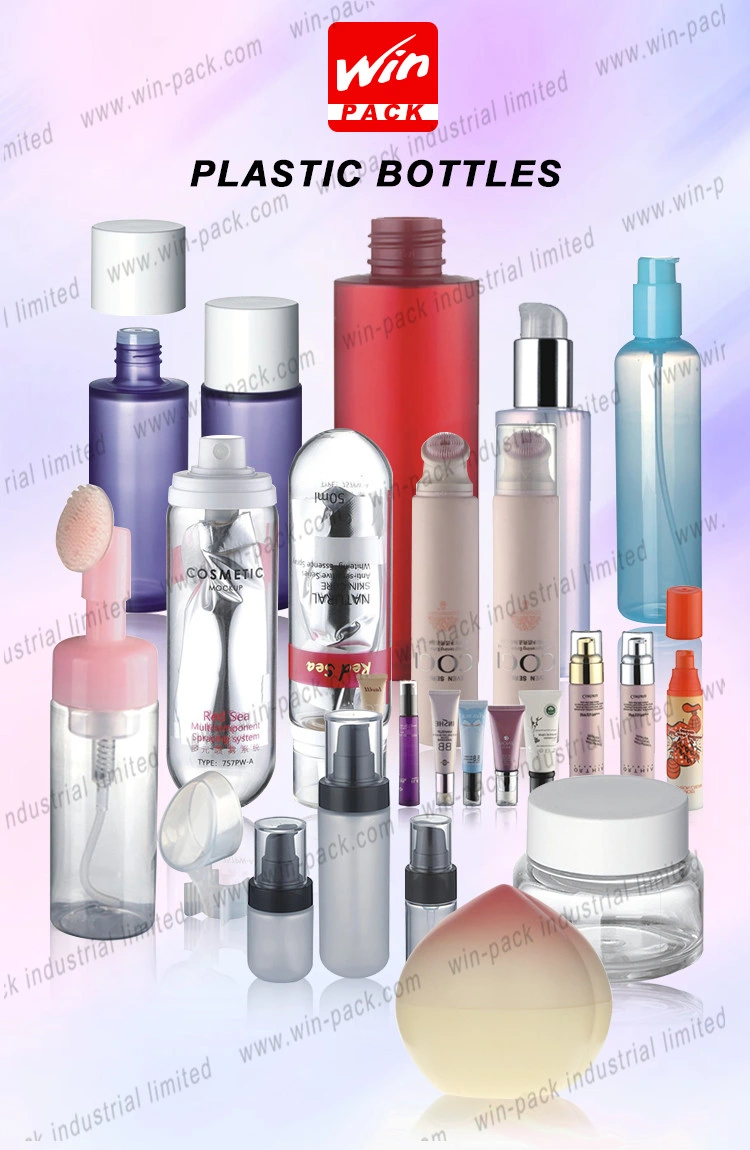 White Plastic White Lotion Pump Cylinder Pet Bottle 120 ML 150 ML 100 ML 80 ML 60 ML