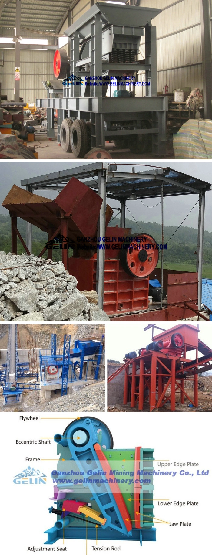 PE Gold Jaw Crusher for Stone Rock Gold Mine