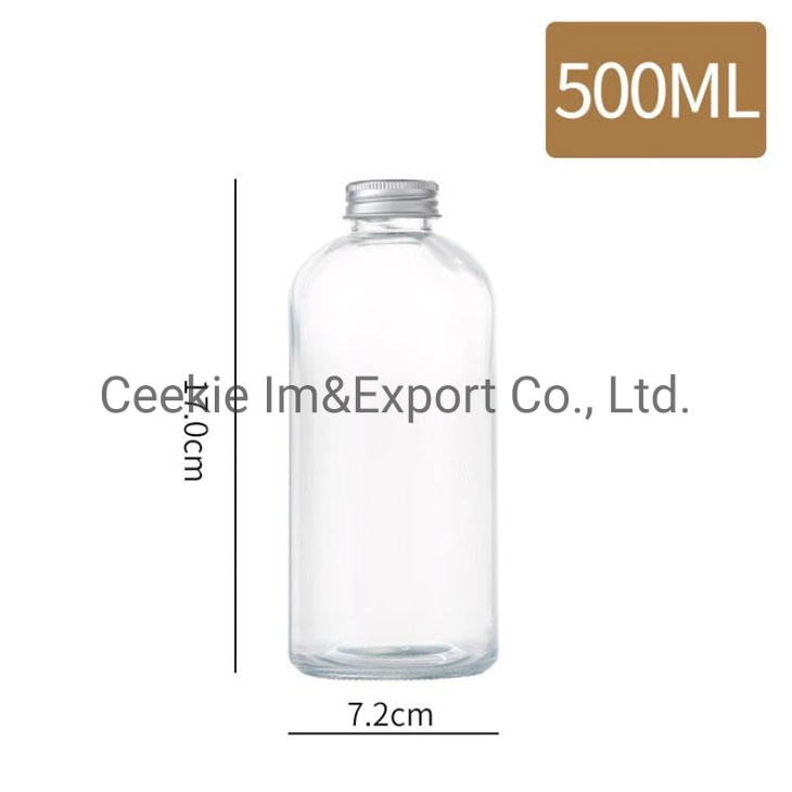 Coffee Mug Water Bottle Beverage Glass Bottle Cold Tea Bottle Milk Tea Glass Bottle Glassware