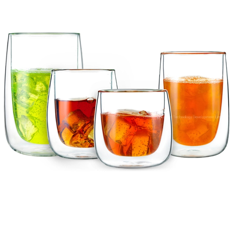80/200/240/350ml Borosilicate Glass Cup, Double Wall Glass Tea Cup Set