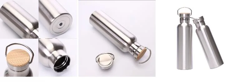 750ml Double Wall Stainless Steel Vacuum Flask Wide Mouth Sports Water Bottle