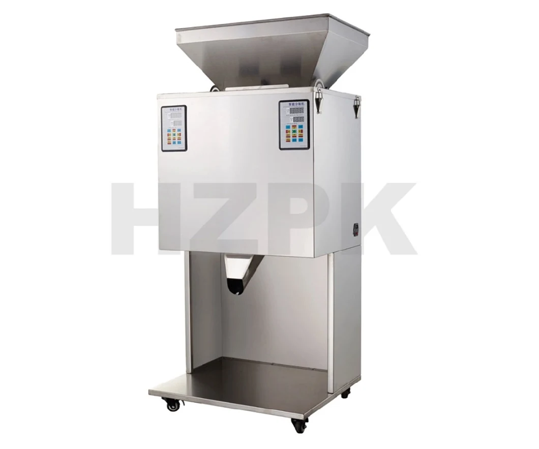 Hzpk Hzgf-2000 Semi Automatic Weighing Bottle Granules Filling Machine Price