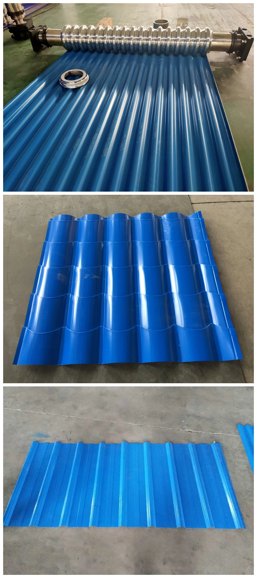 China Double Layer Color Steel Roll Forming Making Machine for Roof and Wall Panel Low Price