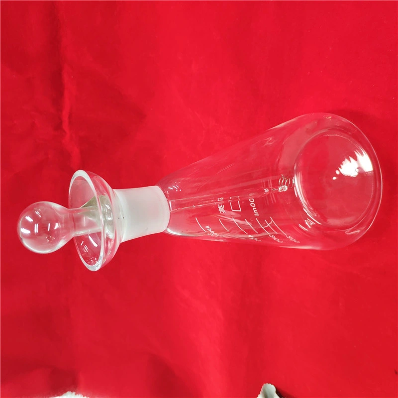 Quartz Platinum Wire Oxygen Combustion Flask Erlenmeyer Flask Quartz Iodine Measuring Flask