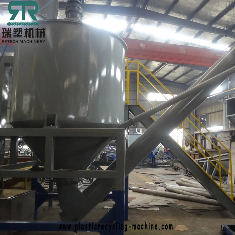 High Capacity Water Bottle Washing Plant for Pet Pehd Peld PP Bottle Recycling with Hot Washer