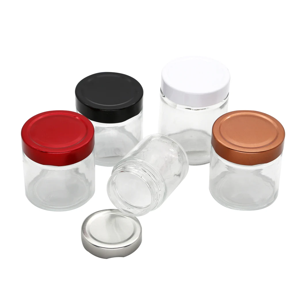 Glassware Glass Jar with Plastic Airtight Lid Glass Jar Glassware Glass Jars
