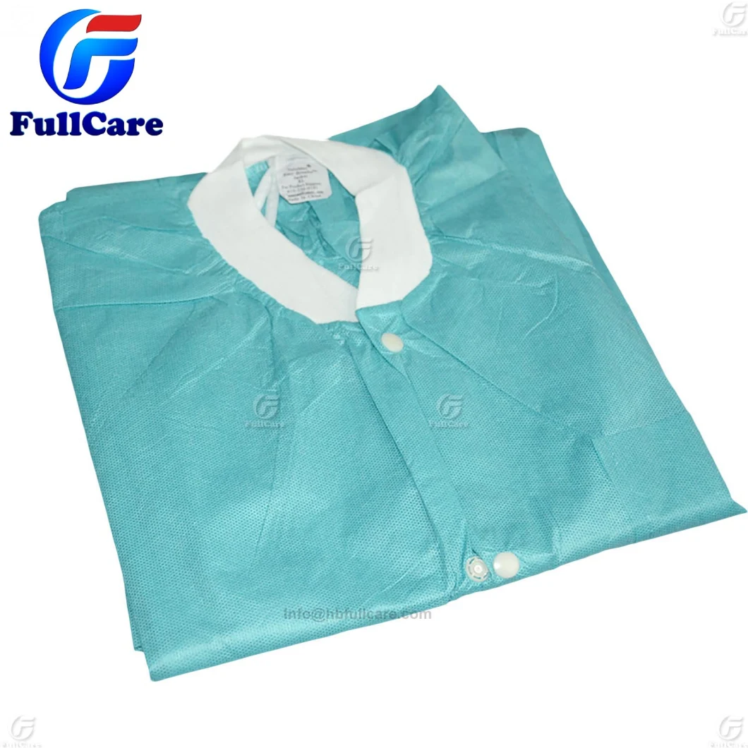 Polypropylene Lab Coat, Protective Lab Coat, Nonwoven Lab Coat, Disposable Lab Coat, PP Lab Coat, SMS Lab Coat, Doctor Lab Coat, Lab Coat