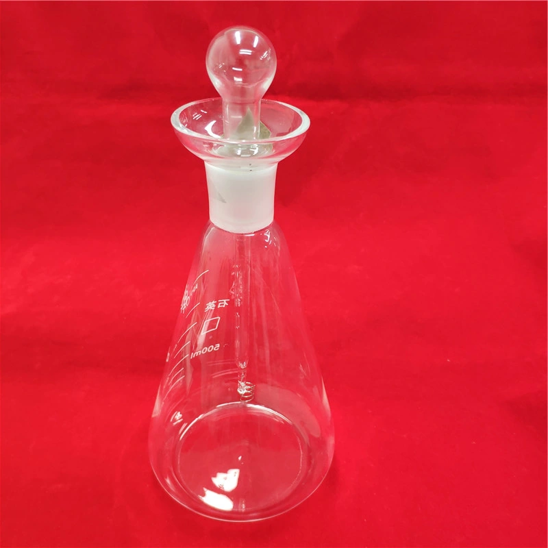 Quartz Platinum Wire Oxygen Combustion Flask Erlenmeyer Flask Quartz Iodine Measuring Flask