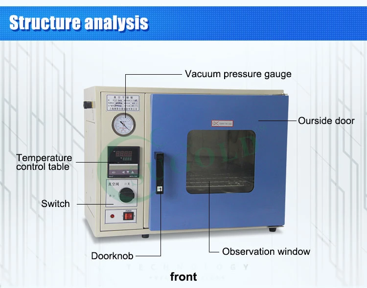 Lab Vacuum Dry Oven Vacuum Drying Oven