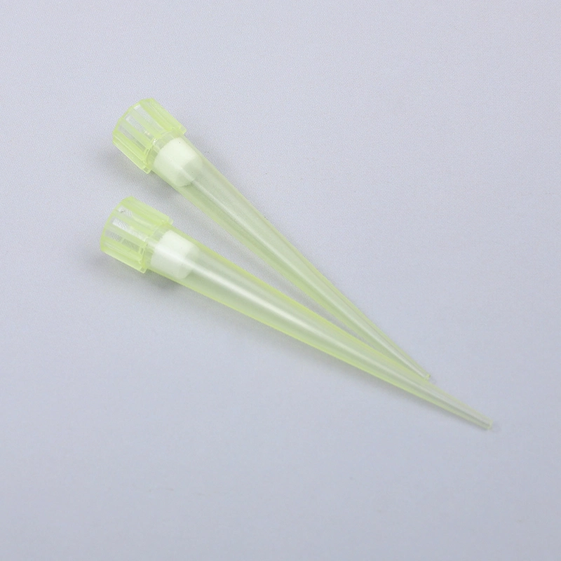 Laboratory Supplies 200UL Filter Plastic Sterile Medical Pipette Tip