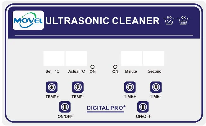 Ultrasonic Cleaner Digital Stainless steel for Lab and Medical Instrument Cleaning Washing 30L