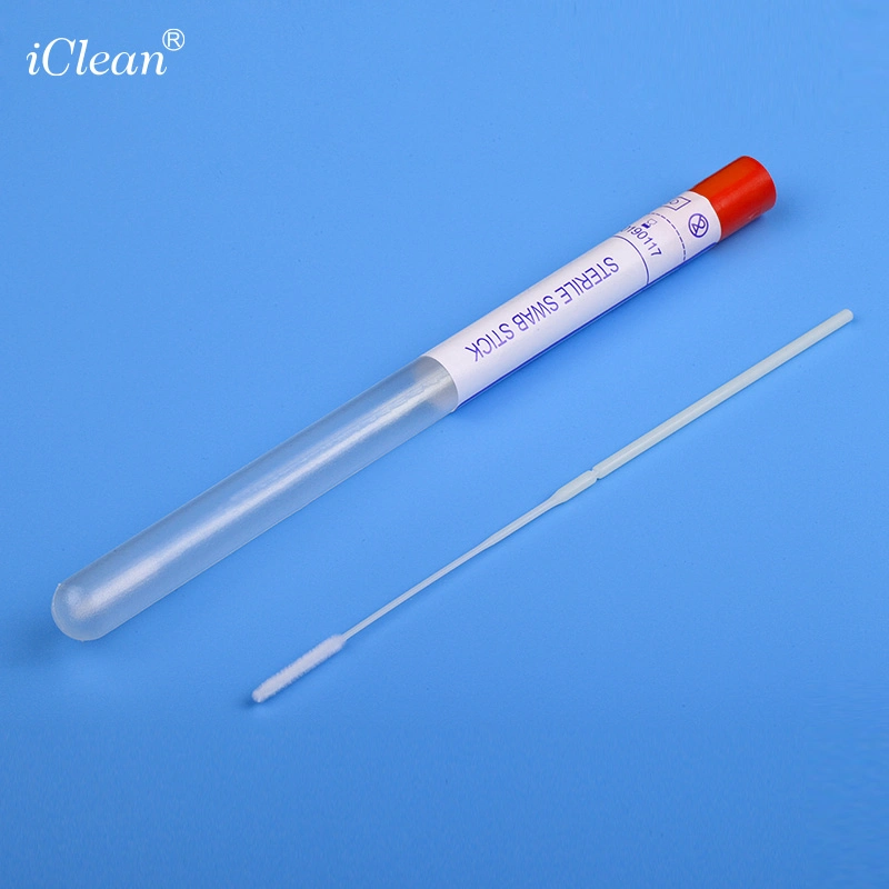 Supplies Nasopharyngeal Swab with Tube Sterile Nasal Swabs with Tube Nasopharyngeal Swabs Nylon Flocked Laboratory Consumables