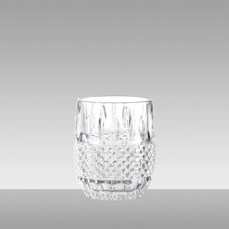 Daily Use Tableware Top Grade Colored Glass Ware with Pattern Wine Glassware Water Glassware