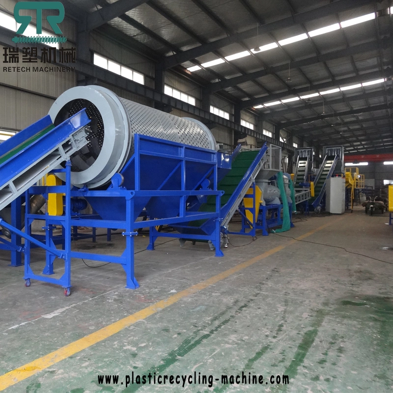 High Capacity Water Bottle Washing Plant for Pet Pehd Peld PP Bottle Recycling with Hot Washer