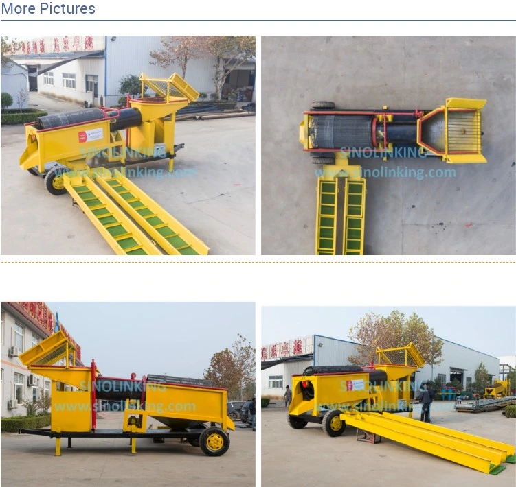 Alluvial Gold Mining Equipment/Recovery Machine/Washing Trommel/Washing Machine/Processing/Wash Plant