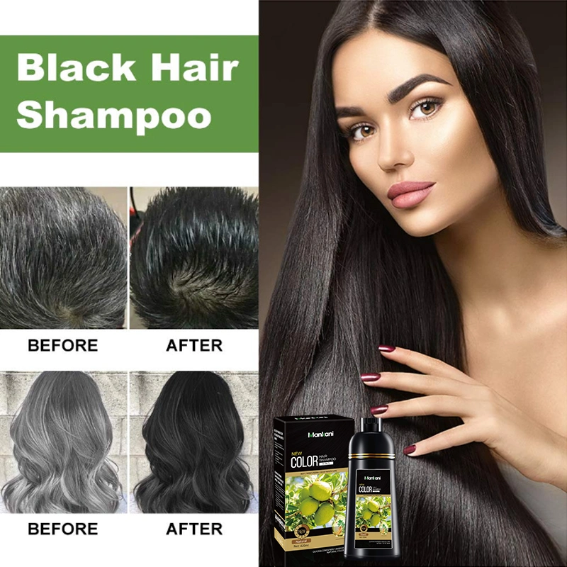 7 Days Delivery Natural Speed Magic Argan Oil Grey Hair Black Hair Dye Shampoo