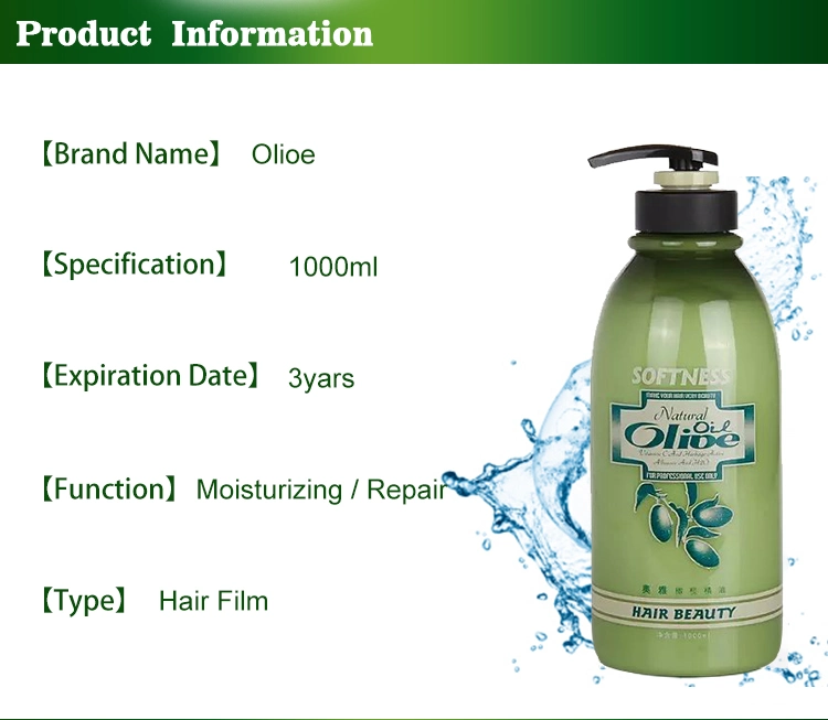 Private Label Shea Moisture Organic Hair Care Olive Oil Shampoo