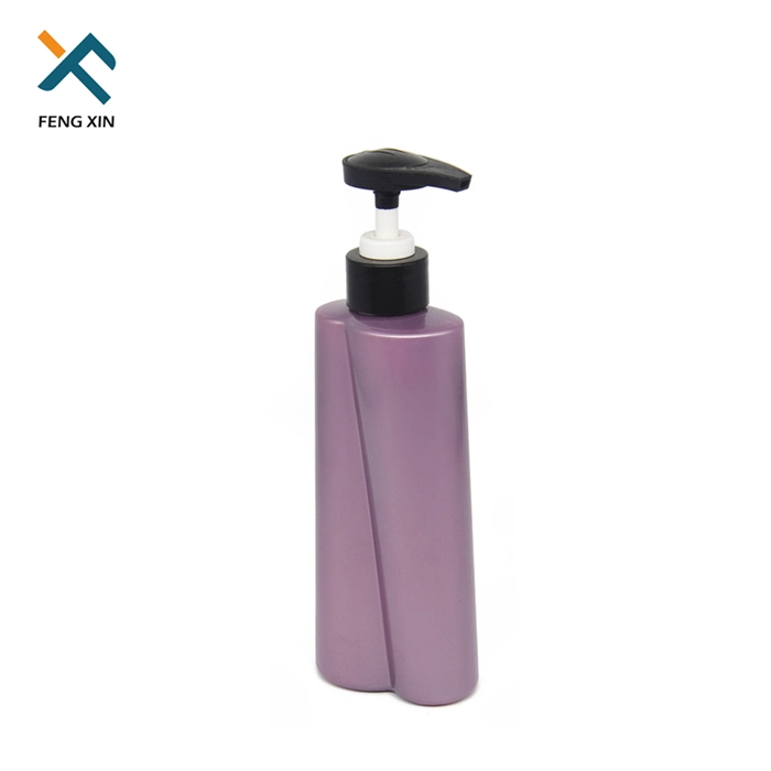 New Design Factory Manufacturer 300ml Cosmetic Packing Shampoo Plastic Pet Bottle