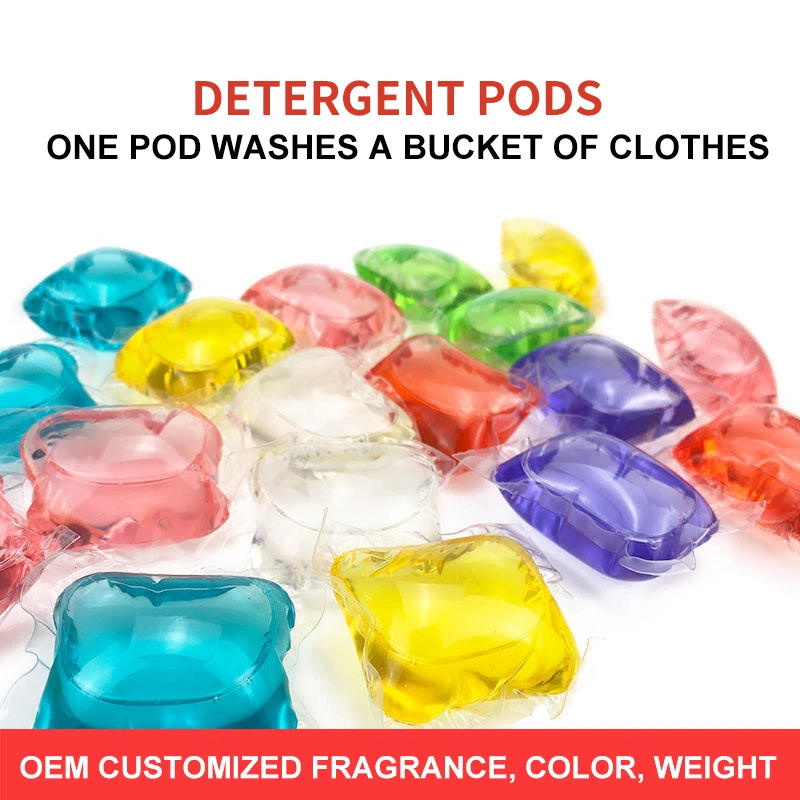 Detergent Powder Natural Fragrance Laundry Detergent Pods 8g Washing Powder