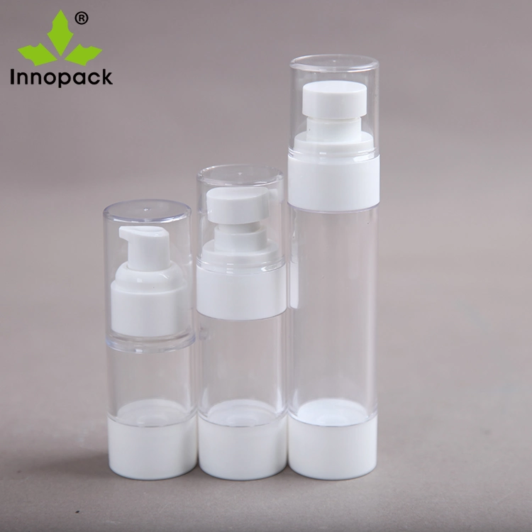 30ml 50ml 100ml Pet Round spray Foam Shampoo Lotion Cosmetic Bottle with Many Kinds of Cap