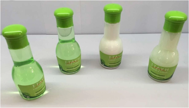 Shampoo in Pet Bottle 4 with Hotel Amenities for Hotel Room Using