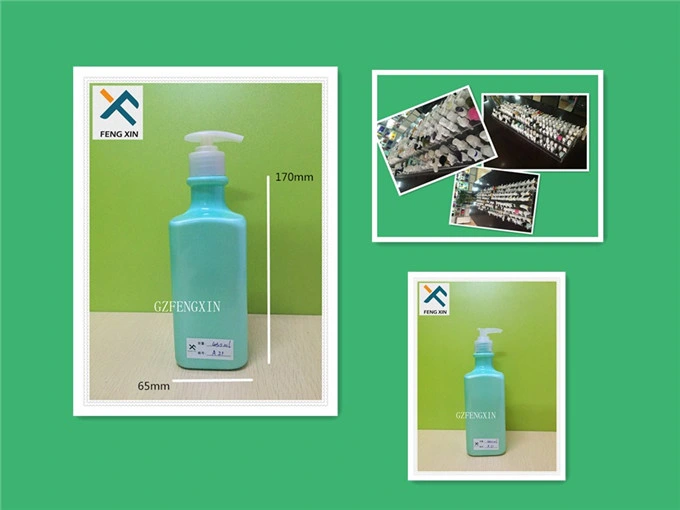 250ml Blue Pet Shampoo Bath Gel Bottle with Clear Pump