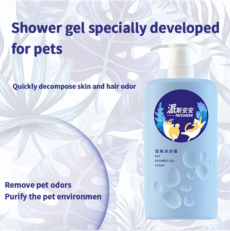 Private Label Organic Relieve Itching Fragrance Smell Pet Bathing Natural Dog Shampoo