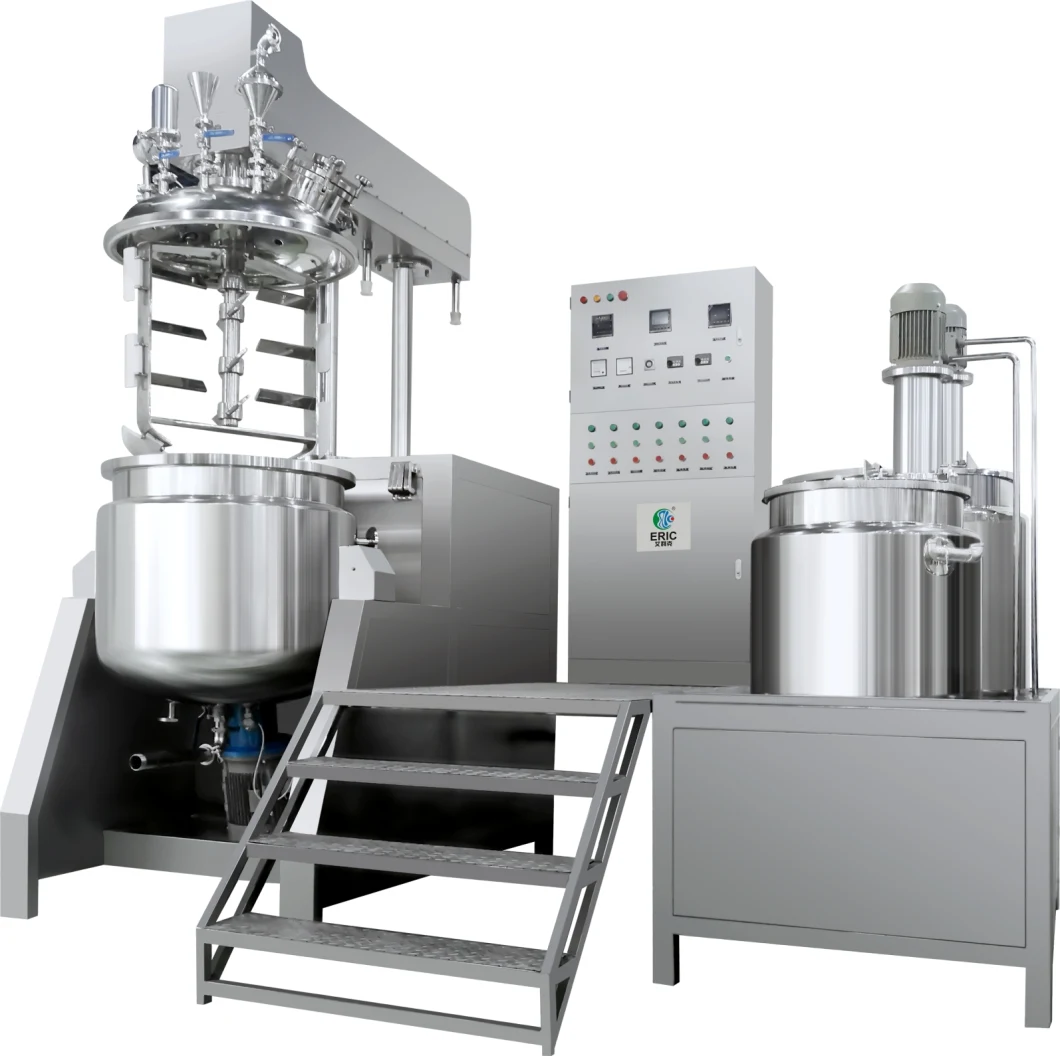 200L Vacuum Emulsifying Mixer Machine for Shampoo and Conditioner Production Blender Homogenizer