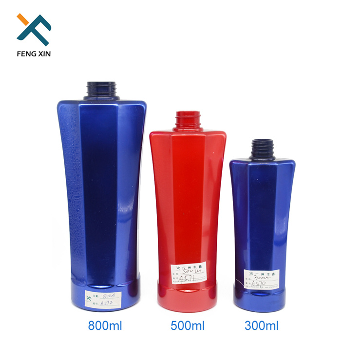 New Factory 300ml Cosmetic Packing Shampoo Plastic Pet Bottle
