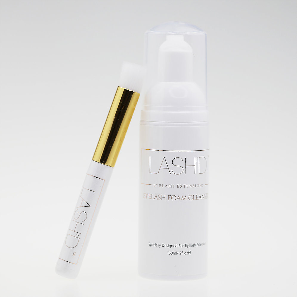 High Quality Eyelash Shampoo Cleanser Private Label Lash Foam Cleanser