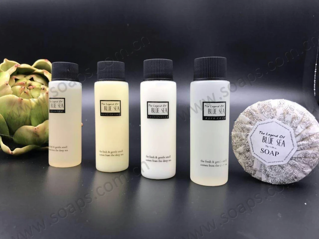 Hotel Shampoo for Hotel Amenities with Bottle Types
