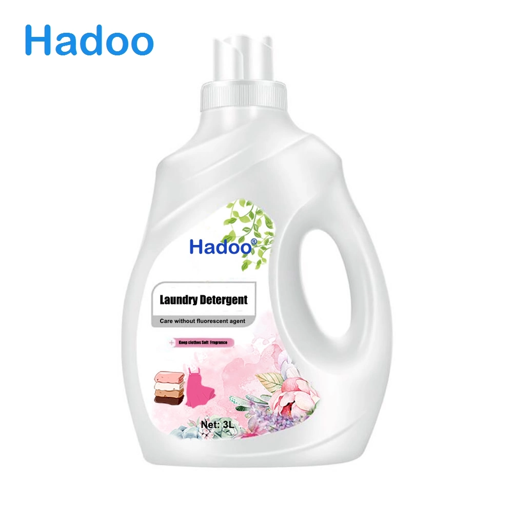 Floral Long Lasting Fragrance Liquid Detergent Natural Ingredients Mild Formula Laundry Detergent