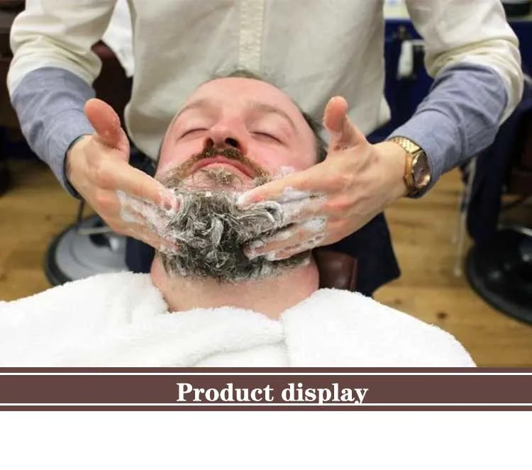 Wholesale Private Label Organic Men Beard Cleaning Beard Wash Shampoo