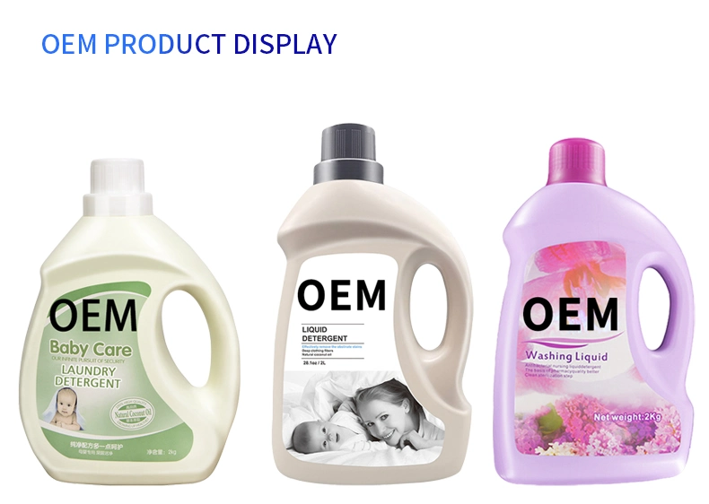 OEM Organic So Pure Baby Laundry Detergent Eco Friendly Laundry Liquid Detergent