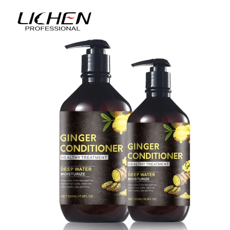 OEM Anti Hair Loss Anti Dandruff Ginger Hair Conditioner and Shampoo for Brazilian Hair