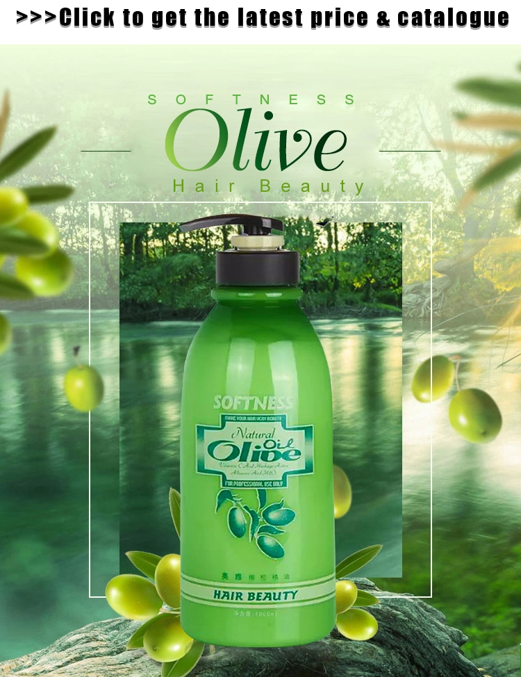 Private Label Shea Moisture Organic Hair Care Olive Oil Shampoo