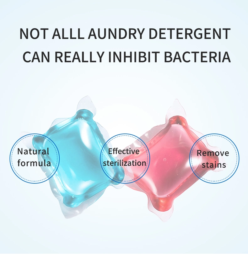 Eco-Friendly Biodegradable Laundry Beads Gel Detergent Pods Laundry Capsules