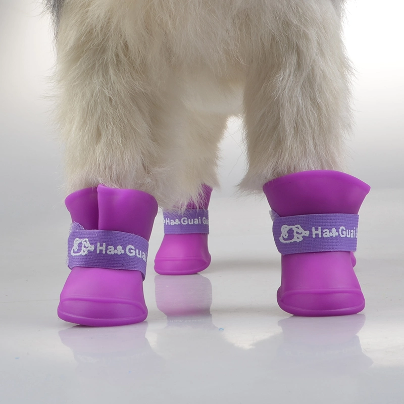 Dog Shoes Waterproof Rain Pet Shoes for Dog Puppy Rubber Boots Puppy Shoes Pet Products