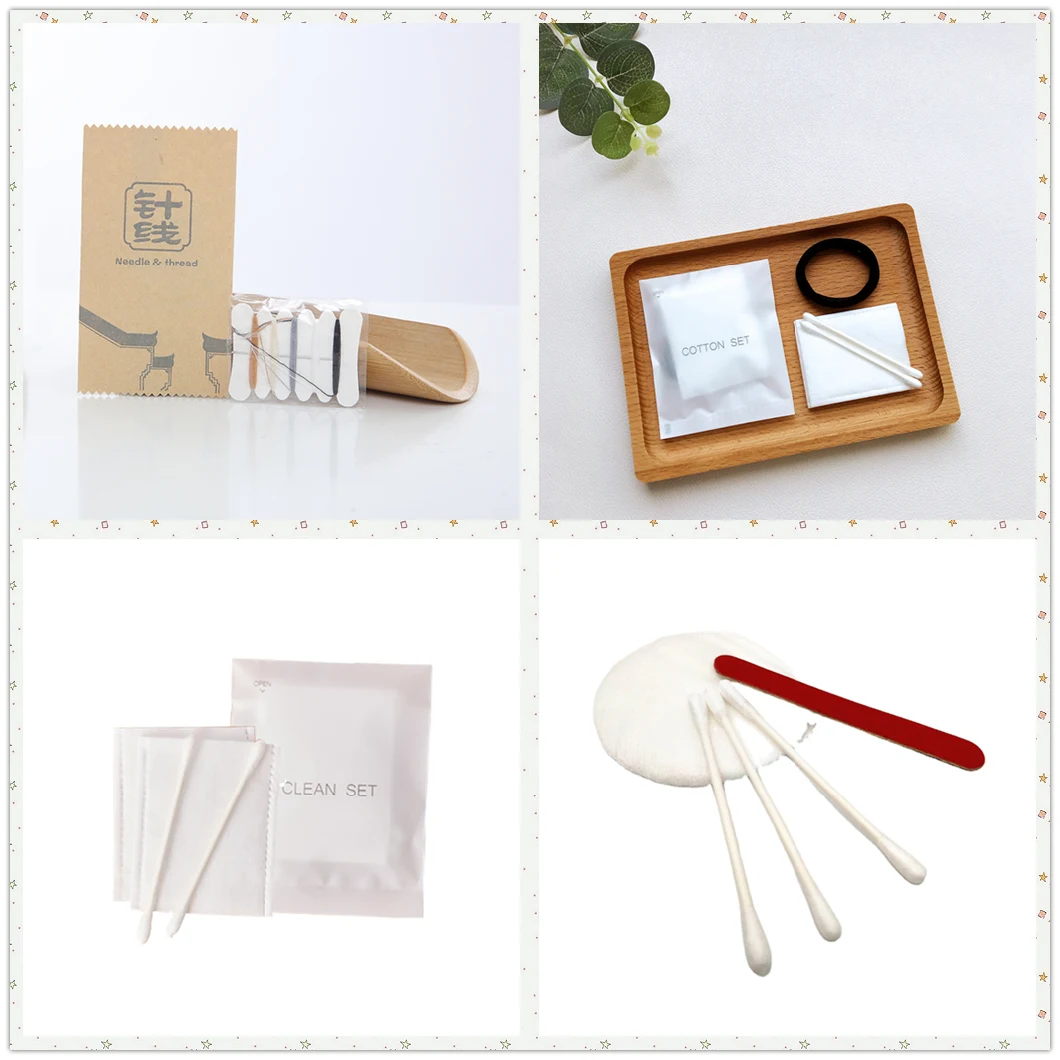 Hotel Cosmetics Kit, Shampoo Soap Toothbrush Body Lotion Hotel Guest Amenities List