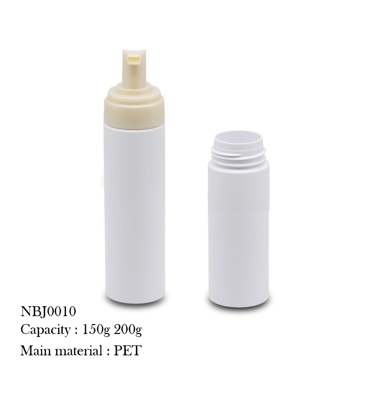 150ml 200ml Foaming Soap Bottle Pet Plastic Shampoo Foam Bottles