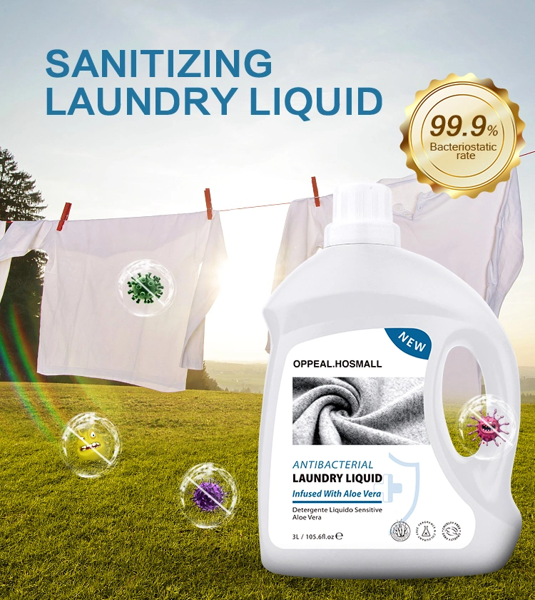 Custom Private Logo Ultra Cleaning Laundry Detergent Bacteriostatic Laundry Detergent Liquid