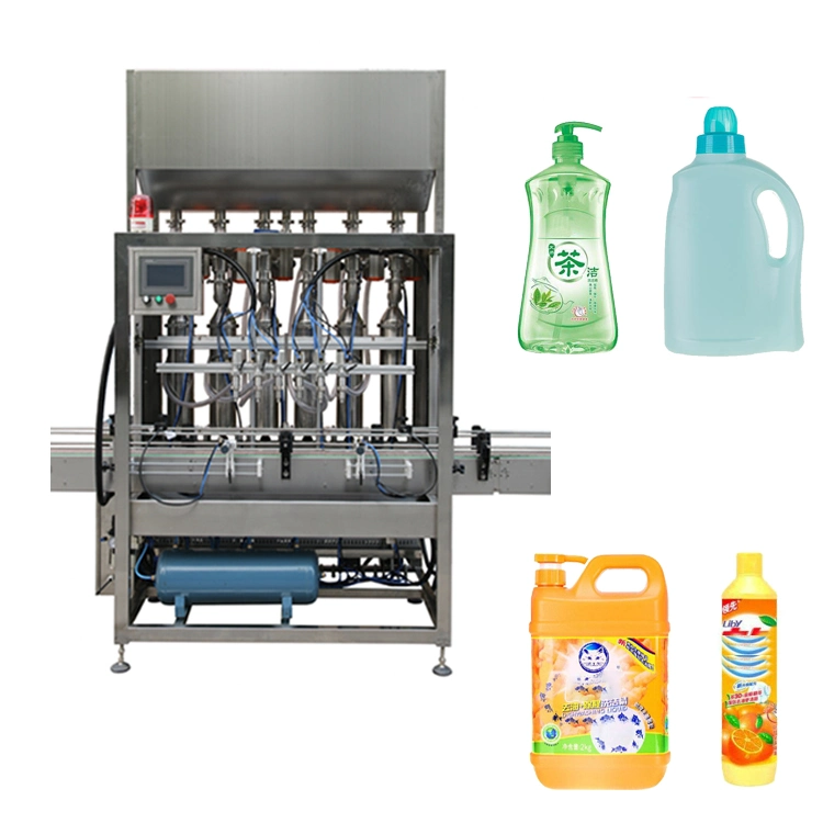 Customized Automatic Large-Capacity Bottled Liquid Detergent Shampoo Filling Machine