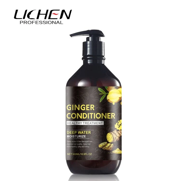 OEM Anti Hair Loss Anti Dandruff Ginger Hair Conditioner and Shampoo for Brazilian Hair