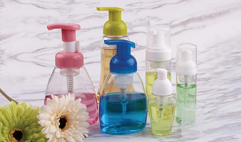 Plastic Foam Dispenser Cosmetic Liquid Shampoo Soap Foam Pump