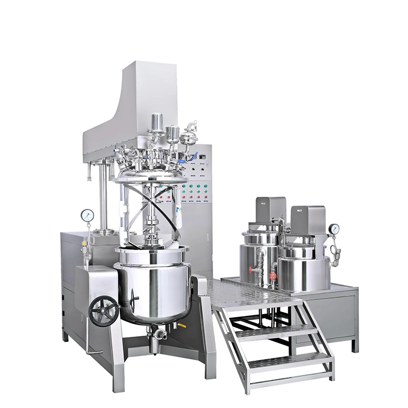 300L Vacuum Emulsifying Mixer for Skin Care, Cream, Ointment, Shampoo, Conditioner, Hand Sanitizer Gel Production